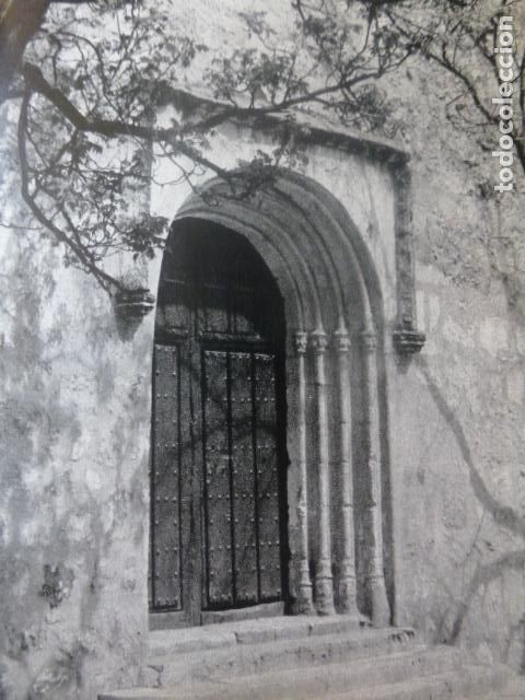 Collecting paper: VILLANUEVA DE LOS OJOS CIUDAD REAL IGLESIA ANTIGUA LAMINA HUECOGRABADO