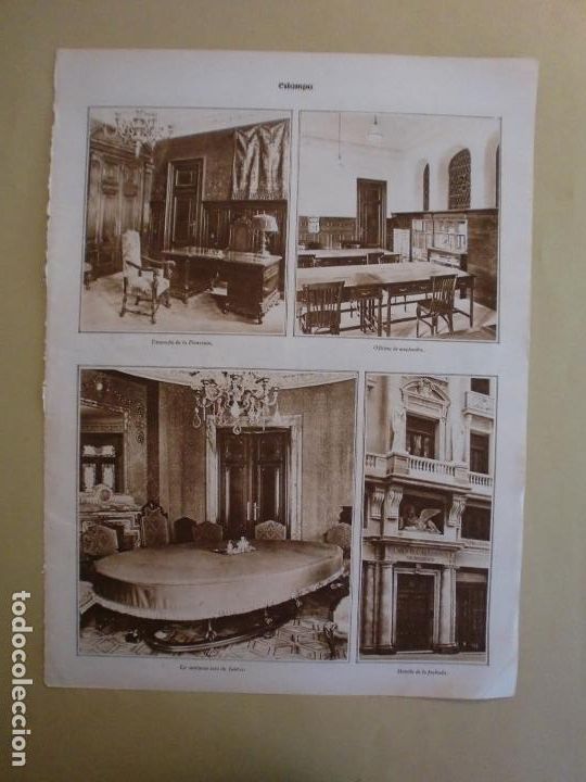 Coleccionismo: EL EDIFICIO EN MADRID DE LA COMPA&Ntilde;IA ADRI&Aacute;TICA DE SEGUROS - 23/10/1928 - Foto 2