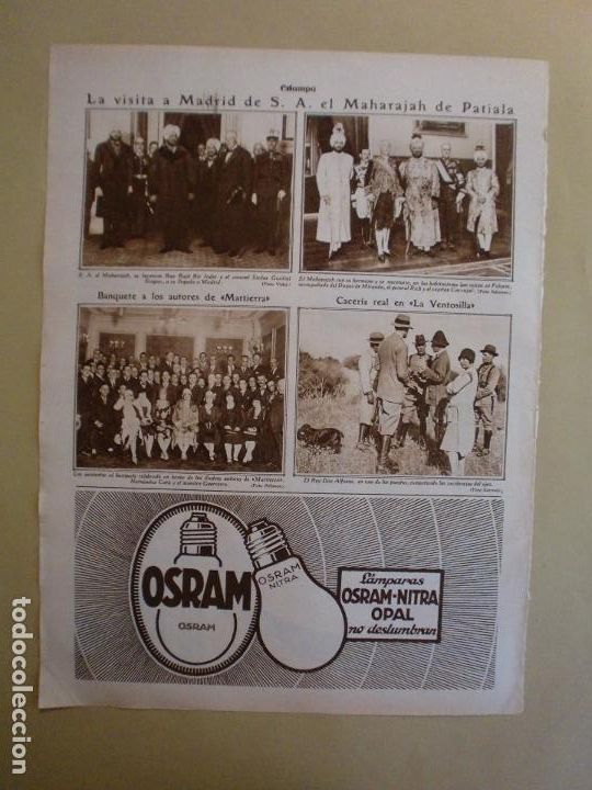 Coleccionismo: EL EDIFICIO EN MADRID DE LA COMPA&Ntilde;IA ADRI&Aacute;TICA DE SEGUROS - 23/10/1928 - Foto 3