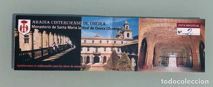 Coleccionismo: ENTRADA AL MONASTERIO DE OSEIRA, ORENSE - Foto 1