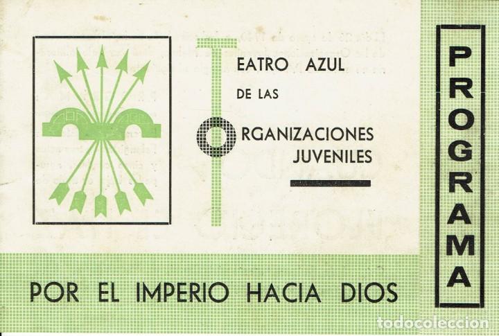 Collectionnisme: CUANDO FLORECI&Oacute; EL HAZ, DE ENRIQUE ANTONIO DEL CORRAL. TEATRO PRINCIPAL. MAH&Oacute;N. A&Ntilde;O 1940(MENORCA AC)