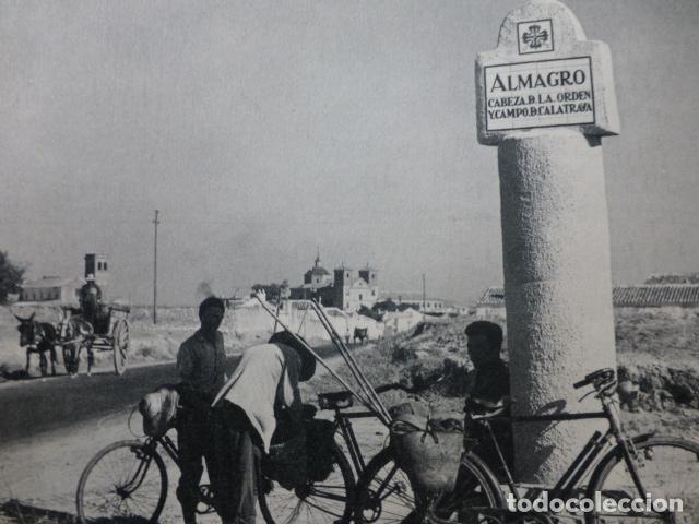 Sammelleidenschaft Papier: ALMAGRO CIUDAD REAL VISTA ANTIGUA LAMINA HUECOGRABADO A&Ntilde;OS 50
