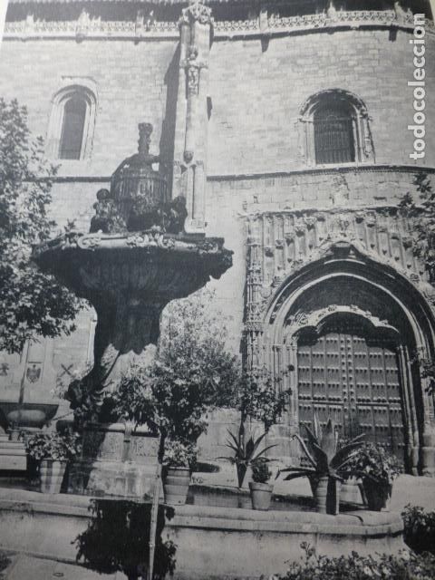 Colecionismo: VALDEPE&Ntilde;AS CIUDAD REAL PARROQUIA DE LA ASUNCION ANTIGUA LAMINA HUECOGRABADO A&Ntilde;OS 50