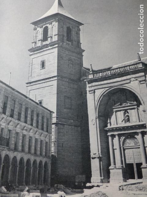 Colecionismo: INFANTES CIUDAD REAL SAN ANDRES ANTIGUA LAMINA HUECOGRABADO A&Ntilde;OS 50