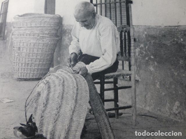Sammelleidenschaft Papier: LA SOLANA CIUDAD REAL CESTERO ANTIGUA LAMINA HUECOGRABADO A&Ntilde;OS 50