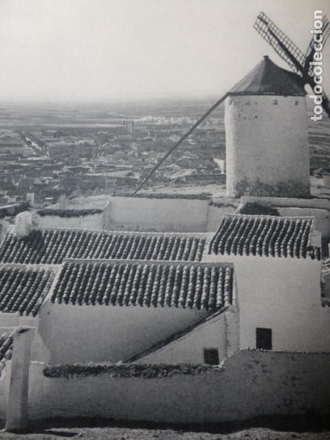 Colecionismo: CAMPO DE CRIPTANA CIUDAD REAL VISTA ANTIGUA LAMINA HUECOGRABADO A&Ntilde;OS 50