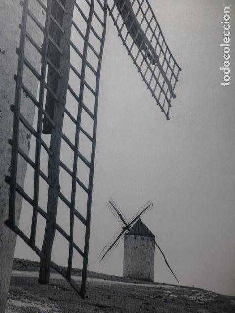 Sammelleidenschaft Papier: CAMPO DE CRIPTANA CIUDAD REAL MOLINOS ANTIGUA LAMINA HUECOGRABADO A&Ntilde;OS 50