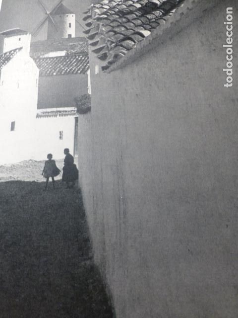 Coleccionismo: CAMPO DE CRIPTANA CIUDAD REAL MOLINOS ANTIGUA LAMINA HUECOGRABADO A&Ntilde;OS 50