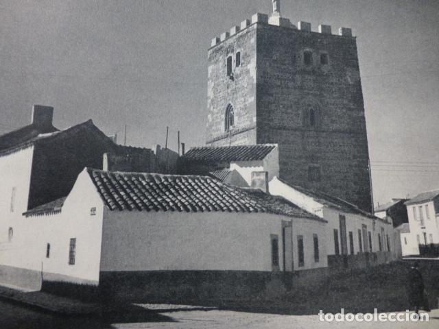 Coleccionismo: ALCAZAR DE SAN JUAN CIUDAD REAL FORTALEZA ANTIGUA LAMINA HUECOGRABADO A&Ntilde;OS 50