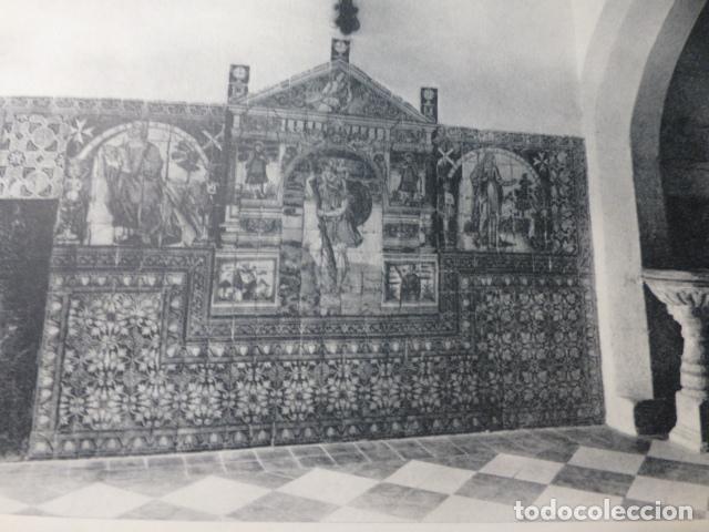 Collezionismo: TALAVERA TOLEDO VIRGEN DEL PRADO INTERIOR ANTIGUA LAMINA HUECOGRABADO A&Ntilde;OS 50