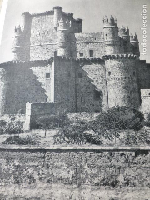 Sammelleidenschaft Papier: GUADAMUR TOLEDO CASTILLO ANTIGUA LAMINA HUECOGRABADO A&Ntilde;OS 50
