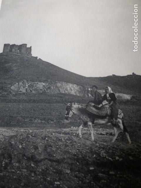 Collecting paper: CONSUEGRA TOLEDO CASTILLO ANTIGUA LAMINA HUECOGRABADO A&Ntilde;OS 50