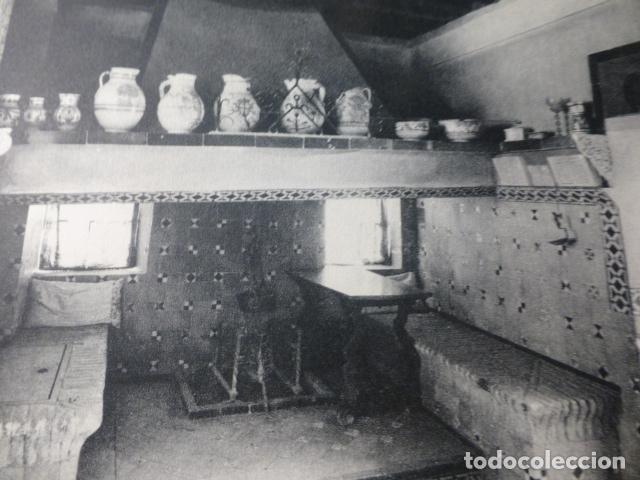 Collezionismo: TOLEDO CASA DEL GRECO COCINA ANTIGUA LAMINA HUECOGRABADO A&Ntilde;OS 50
