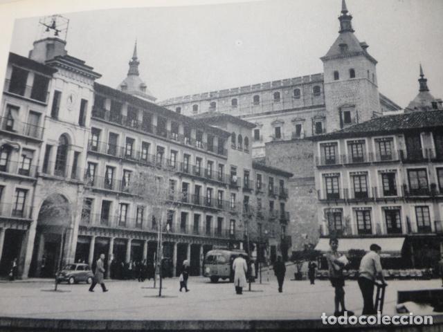 Coleccionismo: TOLEDO PLAZA DE ZOCODOVER ANTIGUA LAMINA HUECOGRABADO A&Ntilde;OS 50