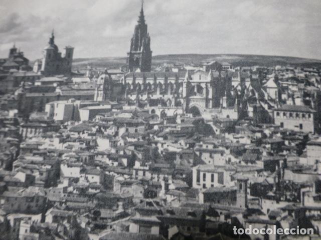 Collezionismo: TOLEDO VISTA ANTIGUA LAMINA HUECOGRABADO A&Ntilde;OS 50