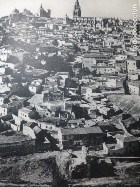 Colecionismo: TOLEDO VISTA ANTIGUA LAMINA HUECOGRABADO A&Ntilde;OS 50