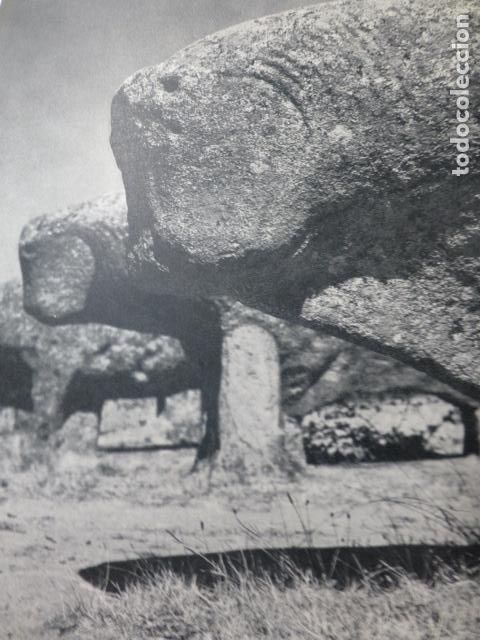 Colecionismo: EL TIEMBLO AVILA TOROS DE GUISANDO ANTIGUA LAMINA HUECOGRABADO A&Ntilde;OS 50