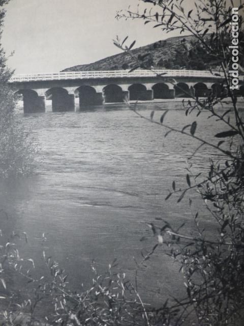 Collecting paper: EMBALSE DE SAN JUAN MADRID ANTIGUA LAMINA HUECOGRABADO A&Ntilde;OS 50