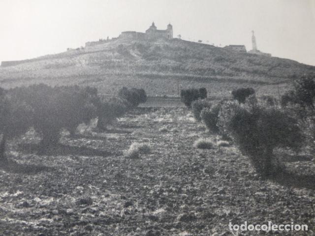 Collectionnisme: GETAFE MADRID CERRO DE LOS ANGELES ANTIGUA LAMINA HUECOGRABADO A&Ntilde;OS 50