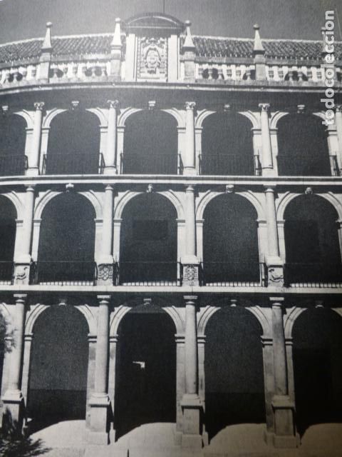 Colecionismo: ALCALA DE HENARES MADRID PATIO DE LA UNIVERSIDAD ANTIGUA LAMINA HUECOGRABADO A&Ntilde;OS 50