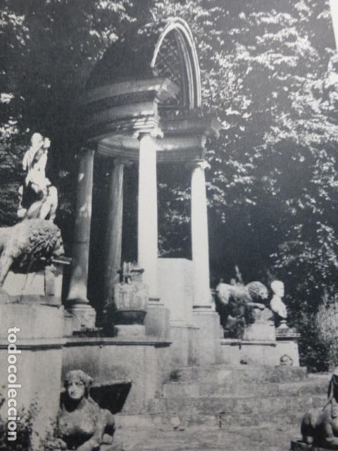 Collezionismo: MADRID ALAMEDA DE OSUNA EL CAPRICHO ANTIGUA LAMINA HUECOGRABADO A&Ntilde;OS 50