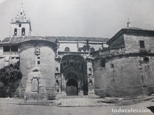 Colecionismo: TORRELAGUNA MADRID IGLESIA DE LA MAGDALENA ANTIGUA LAMINA HUECOGRABADO A&Ntilde;OS 50