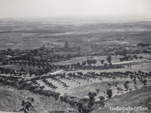 Collectionnisme: TORRELAGUNA MADRID VISTA GENERAL ANTIGUA LAMINA HUECOGRABADO A&Ntilde;OS 50