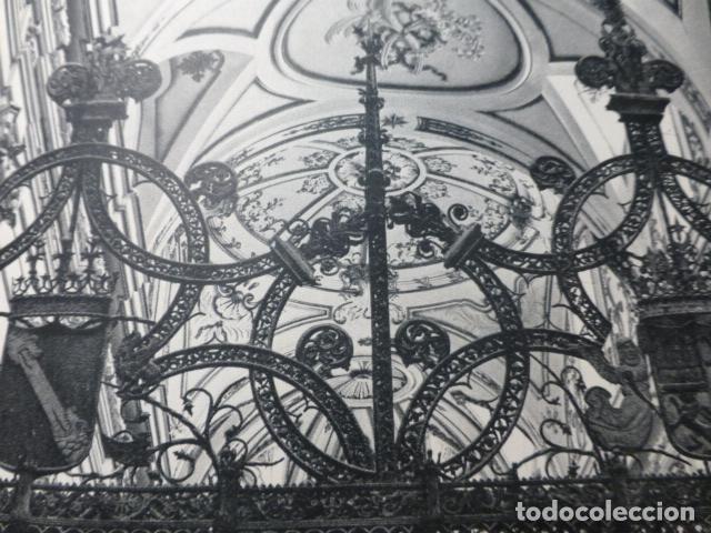 Collezionismo: RASCAFRIA MADRID MONASTERIO DEL PAULAR ANTIGUA LAMINA HUECOGRABADO A&Ntilde;OS 50
