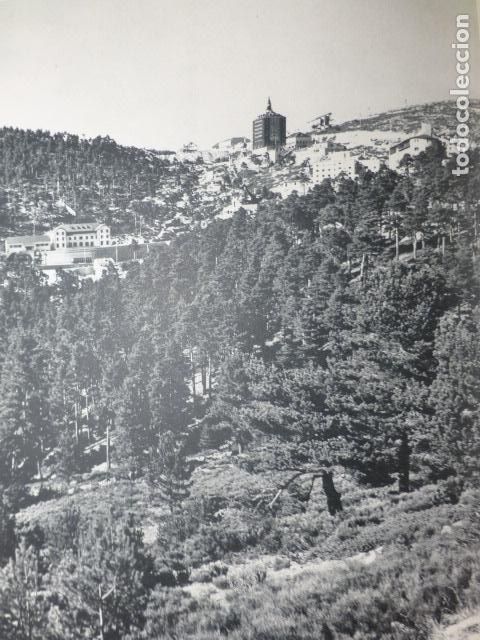 Collezionismo: NAVACERRADA MADRID VISTA ANTIGUA LAMINA HUECOGRABADO A&Ntilde;OS 50