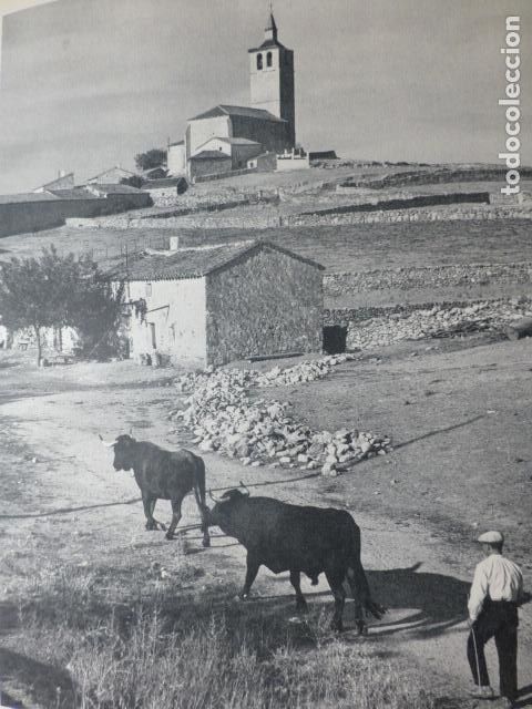 Colecionismo: AGUSTIN DE GUADALIX MADRID VISTA ANTIGUA LAMINA HUECOGRABADO A&Ntilde;OS 50