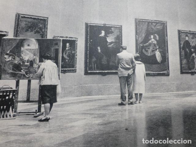Coleccionismo: MADRID MUSEO DEL PRADO ANTIGUA LAMINA HUECOGRABADO A&Ntilde;OS 50