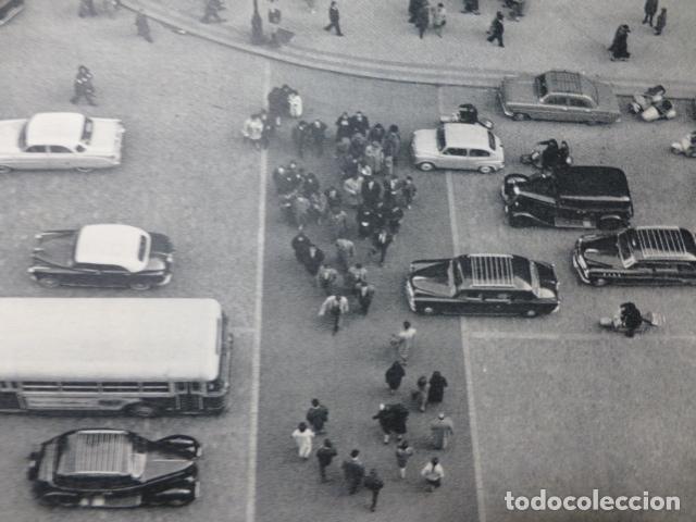 Collezionismo: MADRID GRAN VIA ANTIGUA LAMINA HUECOGRABADO A&Ntilde;OS 50
