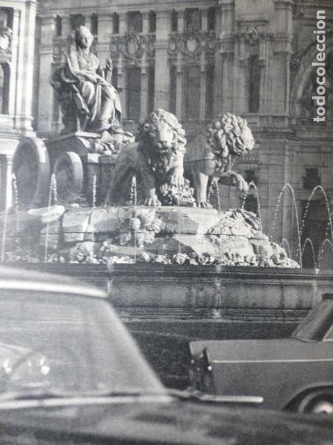 Collectionnisme: MADRID CIBELES ANTIGUA LAMINA HUECOGRABADO A&Ntilde;OS 50