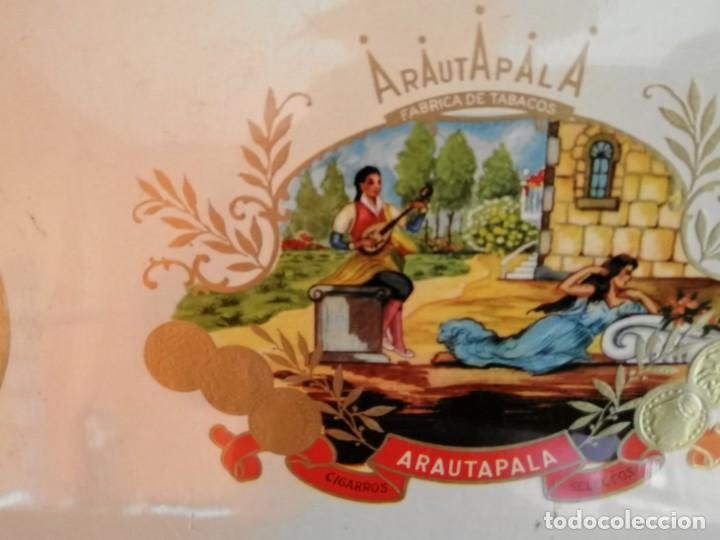 Coleccionismo: CAJA DE PUROS COMPLETA PRECINTADA MARCA ARAUTAPALA - Foto 2