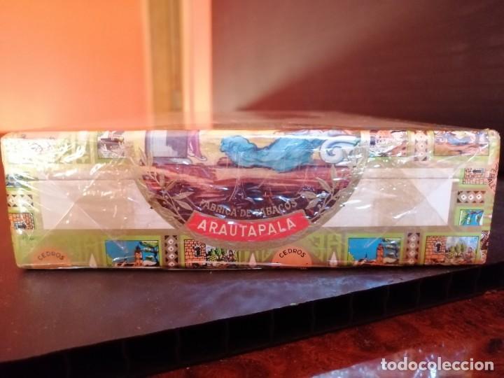 Coleccionismo: CAJA DE PUROS COMPLETA PRECINTADA MARCA ARAUTAPALA - Foto 9
