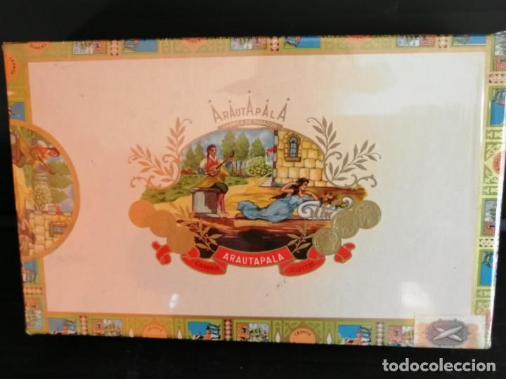 Coleccionismo: CAJA DE PUROS COMPLETA PRECINTADA MARCA ARAUTAPALA - Foto 10