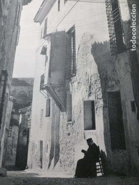 Collezionismo: CUENCA CALLEJA ANTIGUA LAMINA HUECOGRABADO A&Ntilde;OS 50