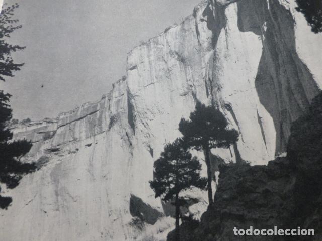 Collezionismo: CUENCA HOZ DEL JUCAR ANTIGUA LAMINA HUECOGRABADO A&Ntilde;OS 50