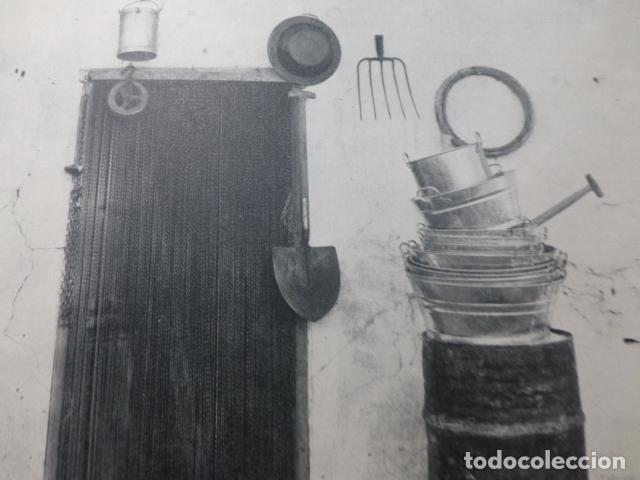Collectionnisme: HUETE CUENCA ESCENA URBANA ANTIGUA LAMINA HUECOGRABADO A&Ntilde;OS 50