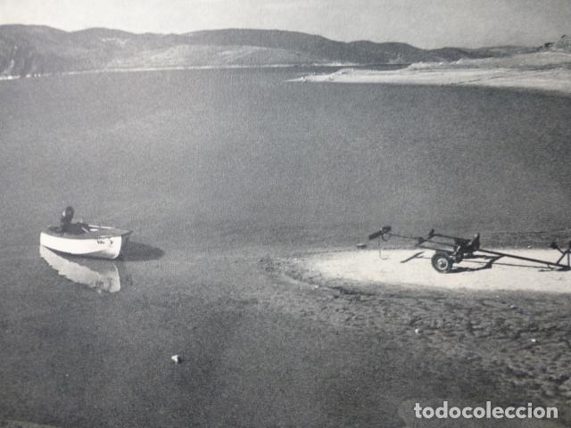 Collezionismo: PANTANO DE BUENDIA GUADALAJARA ANTIGUA LAMINA HUECOGRABADO A&Ntilde;OS 50
