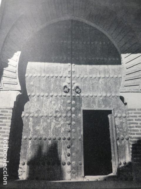 Coleccionismo: GUADALAJARA SANTA MARIA LA MAYOR ANTIGUA LAMINA HUECOGRABADO A&Ntilde;OS 50
