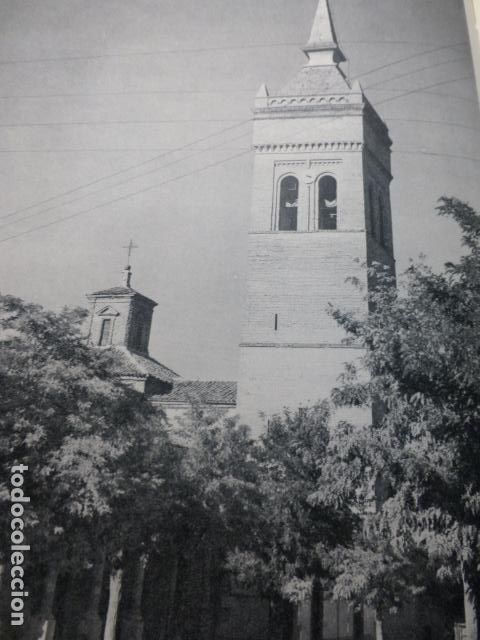 Collezionismo: GUADALAJARA SANTA MARIA LA MAYOR ANTIGUA LAMINA HUECOGRABADO A&Ntilde;OS 50