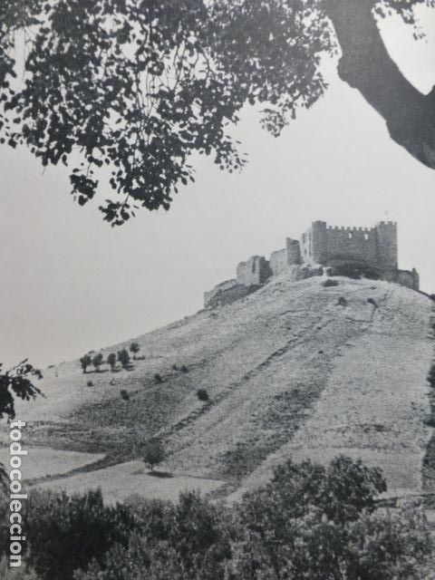 Coleccionismo: JADRAQUE GUADALAJARA CASTILLO ANTIGUA LAMINA HUECOGRABADO A&Ntilde;OS 50