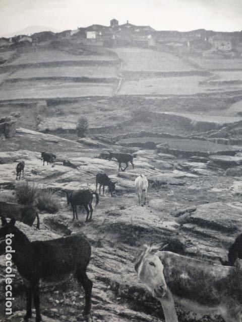 Collectionnisme: HIENDELAENCINA GUADALAJARA VISTA ANTIGUA LAMINA HUECOGRABADO A&Ntilde;OS 50