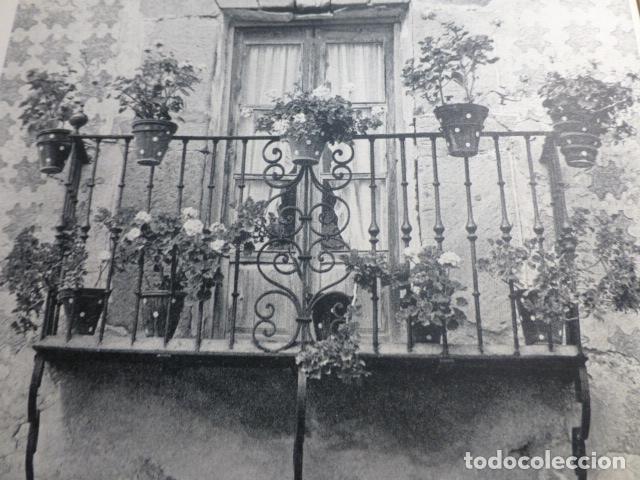 Collezionismo: ATIENZA GUADALAJARA BALCON ANTIGUA LAMINA HUECOGRABADO A&Ntilde;OS 50