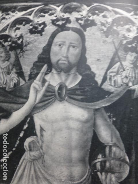 Coleccionismo: SIG&Uuml;ENZA GUADALAJARA CAPILLA DE SAN MARCOS RETABLO ANTIGUA LAMINA HUECOGRABADO A&Ntilde;OS 50