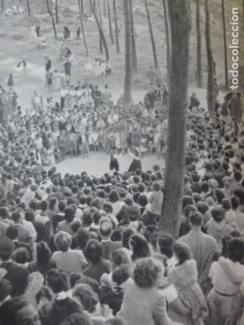 Coleccionismo: GALICIA LA MU&Ntilde;EIRA ANTIGUA LAMINA HUECOGRABADO A&Ntilde;OS 50