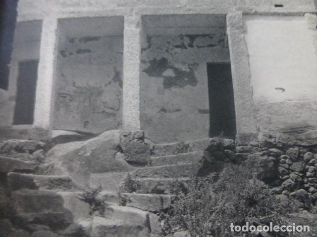 Coleccionismo: CAMARI&Ntilde;AS PUEBLO MARINERO ANTIGUA LAMINA HUECOGRABADO A&Ntilde;OS 50