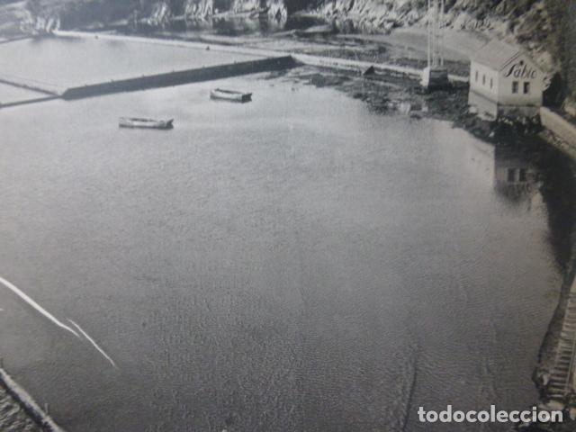 Coleccionismo: GALICIA CRIADERO DE OSTRAS ANTIGUA LAMINA HUECOGRABADO A&Ntilde;OS 50