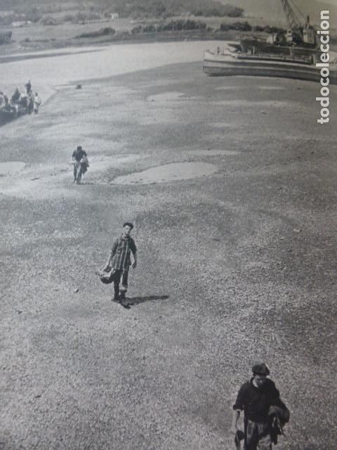 Colecionismo: GALICIA MARISCADORES ANTIGUA LAMINA HUECOGRABADO A&Ntilde;OS 50